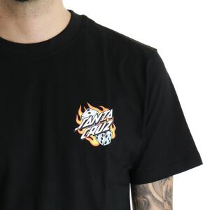 T-SHIRT FLAMING DICE SANTA CRUZ - Mad Fashion | img vers.300x/